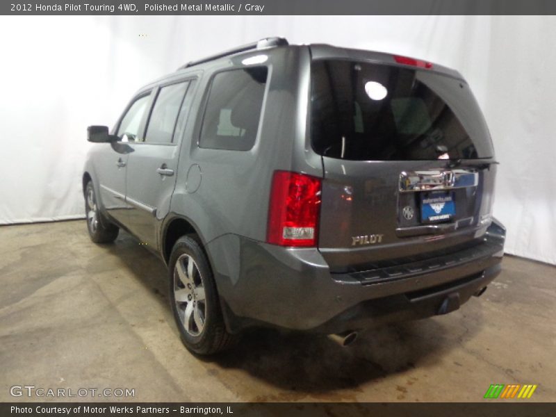 Polished Metal Metallic / Gray 2012 Honda Pilot Touring 4WD