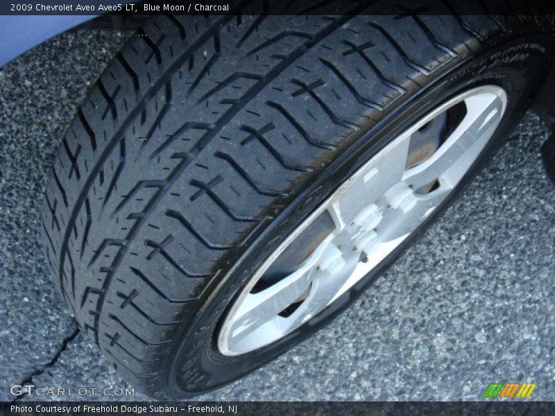 Blue Moon / Charcoal 2009 Chevrolet Aveo Aveo5 LT
