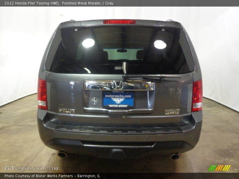 Polished Metal Metallic / Gray 2012 Honda Pilot Touring 4WD