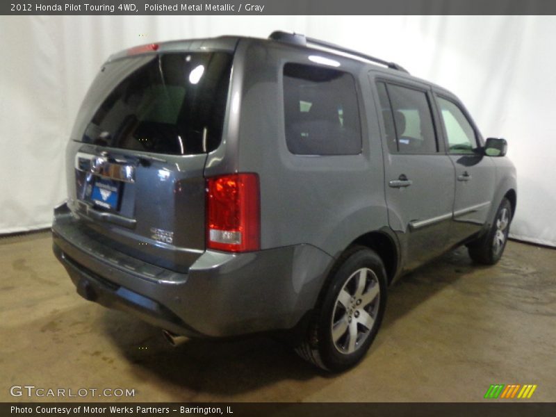 Polished Metal Metallic / Gray 2012 Honda Pilot Touring 4WD