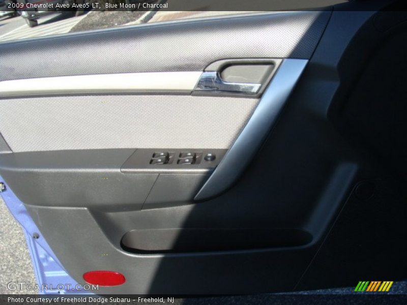 Blue Moon / Charcoal 2009 Chevrolet Aveo Aveo5 LT
