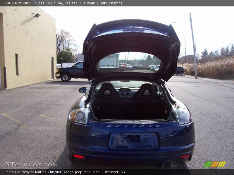 Maizen Blue Pearl / Dark Charcoal 2009 Mitsubishi Eclipse GS Coupe