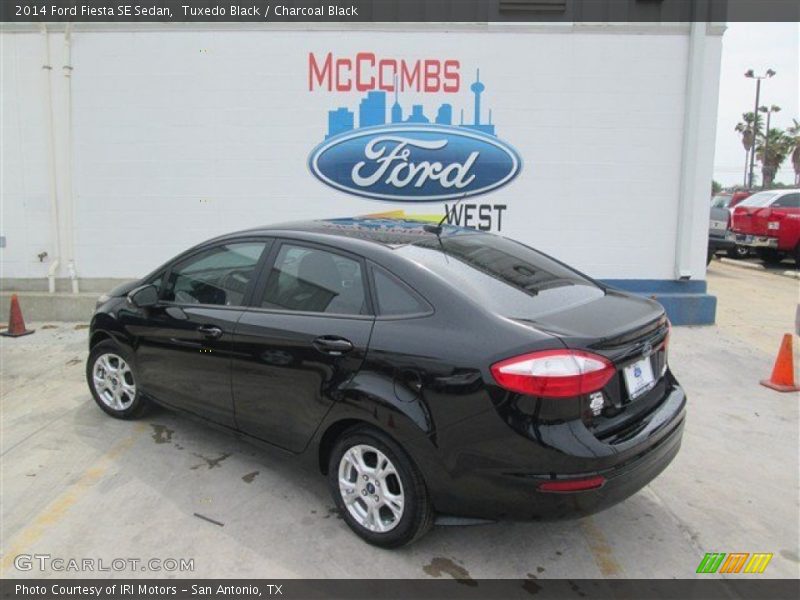 Tuxedo Black / Charcoal Black 2014 Ford Fiesta SE Sedan
