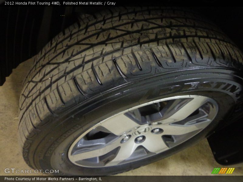 Polished Metal Metallic / Gray 2012 Honda Pilot Touring 4WD