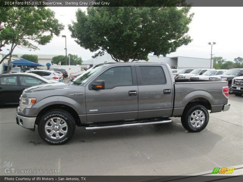 Sterling Grey / Steel Grey 2014 Ford F150 XLT SuperCrew