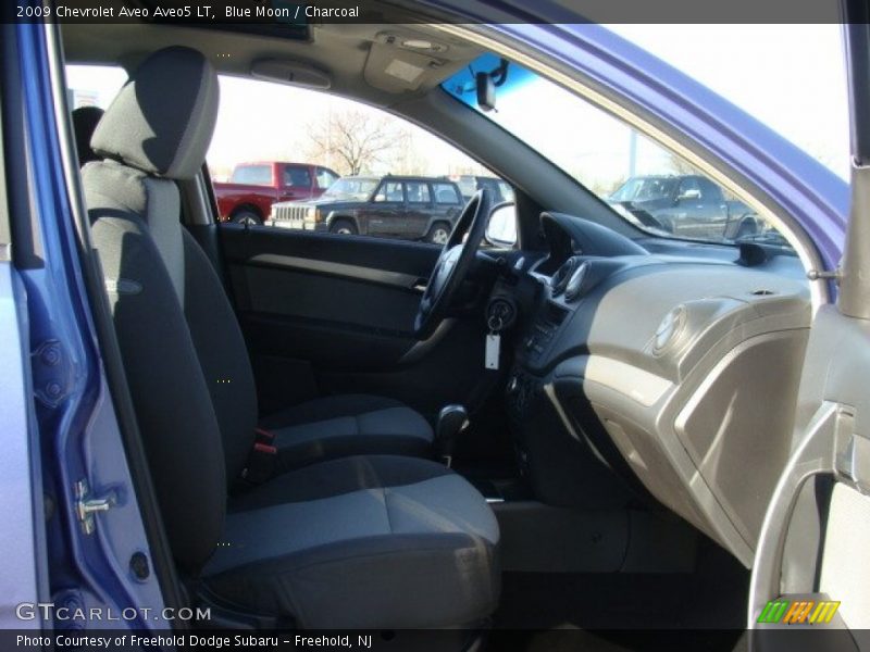 Blue Moon / Charcoal 2009 Chevrolet Aveo Aveo5 LT