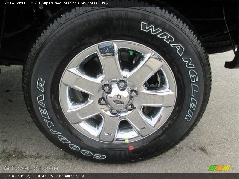 Sterling Grey / Steel Grey 2014 Ford F150 XLT SuperCrew