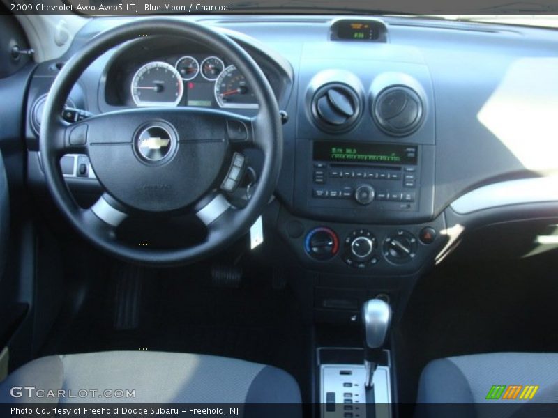 Blue Moon / Charcoal 2009 Chevrolet Aveo Aveo5 LT