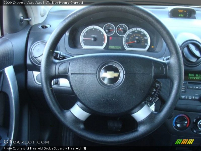 Blue Moon / Charcoal 2009 Chevrolet Aveo Aveo5 LT