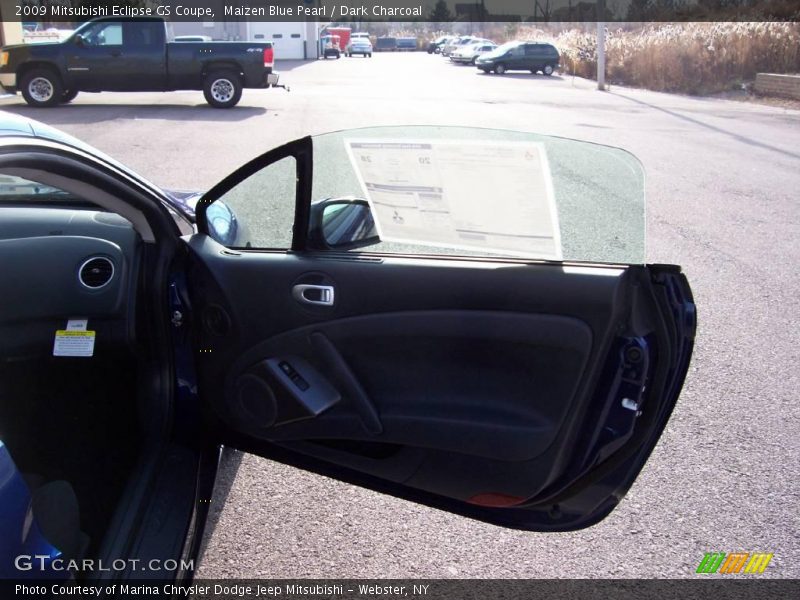 Maizen Blue Pearl / Dark Charcoal 2009 Mitsubishi Eclipse GS Coupe