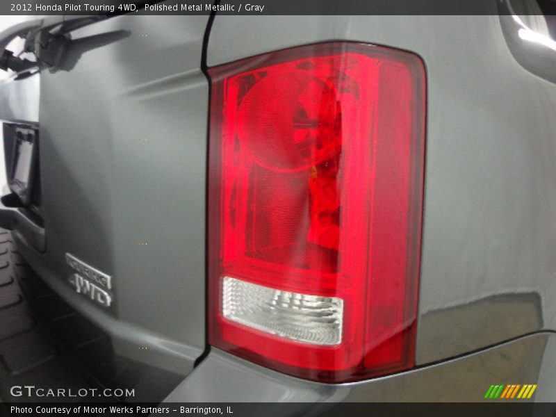 Polished Metal Metallic / Gray 2012 Honda Pilot Touring 4WD