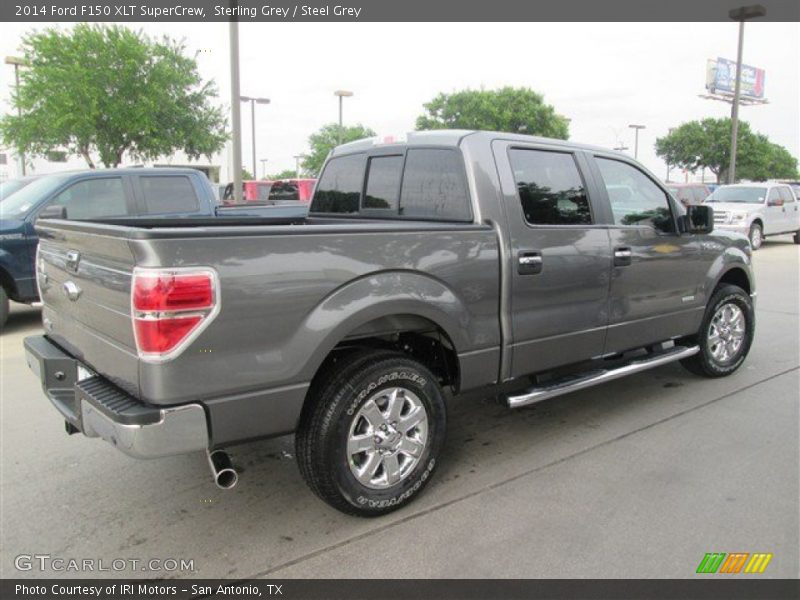 Sterling Grey / Steel Grey 2014 Ford F150 XLT SuperCrew