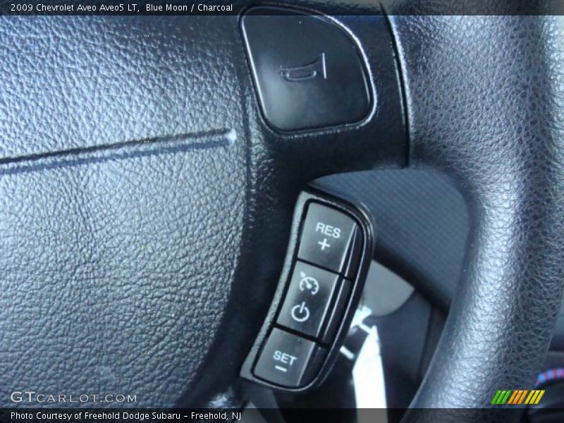 Blue Moon / Charcoal 2009 Chevrolet Aveo Aveo5 LT
