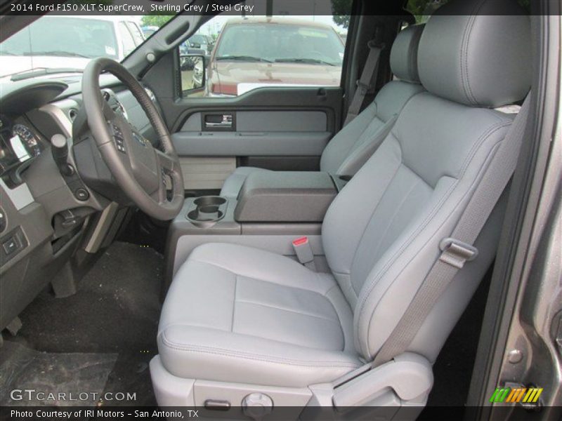 Sterling Grey / Steel Grey 2014 Ford F150 XLT SuperCrew