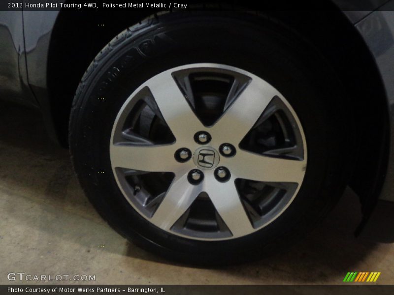 Polished Metal Metallic / Gray 2012 Honda Pilot Touring 4WD