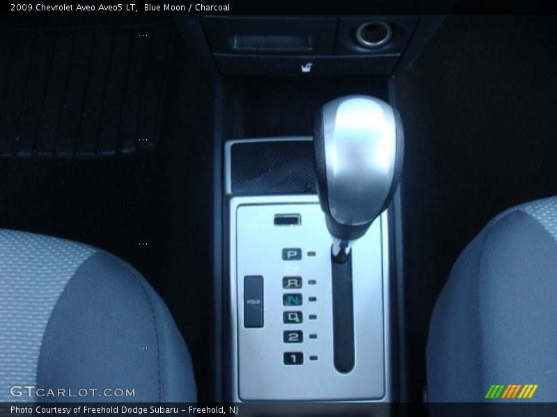 Blue Moon / Charcoal 2009 Chevrolet Aveo Aveo5 LT