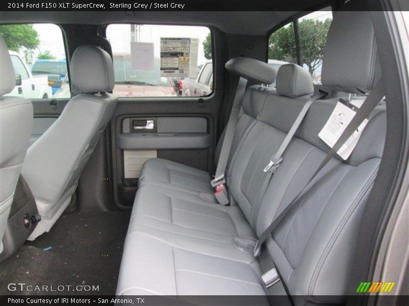 Sterling Grey / Steel Grey 2014 Ford F150 XLT SuperCrew