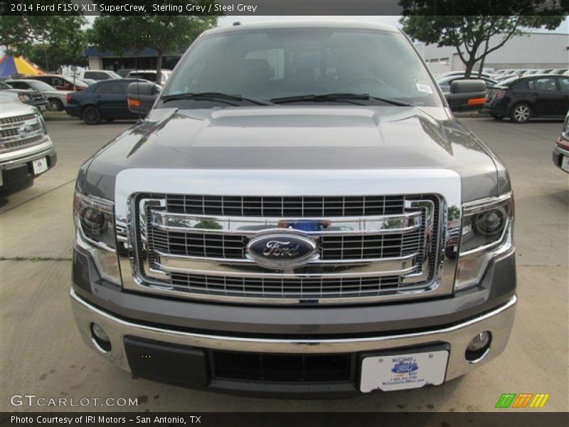 Sterling Grey / Steel Grey 2014 Ford F150 XLT SuperCrew