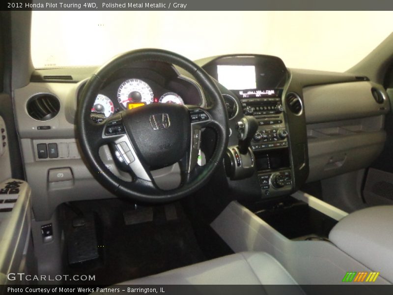 Polished Metal Metallic / Gray 2012 Honda Pilot Touring 4WD