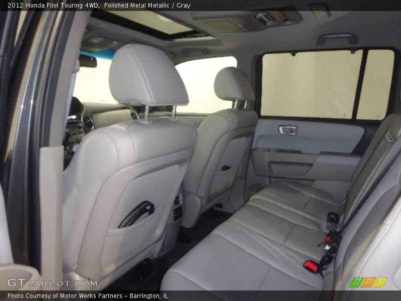 Polished Metal Metallic / Gray 2012 Honda Pilot Touring 4WD