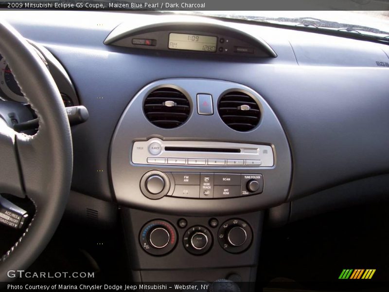 Maizen Blue Pearl / Dark Charcoal 2009 Mitsubishi Eclipse GS Coupe
