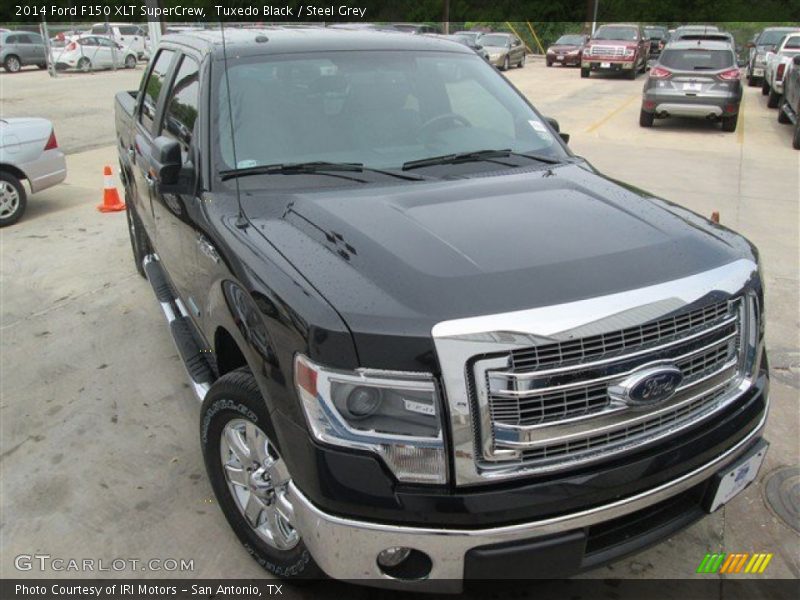 Tuxedo Black / Steel Grey 2014 Ford F150 XLT SuperCrew