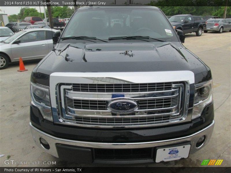 Tuxedo Black / Steel Grey 2014 Ford F150 XLT SuperCrew