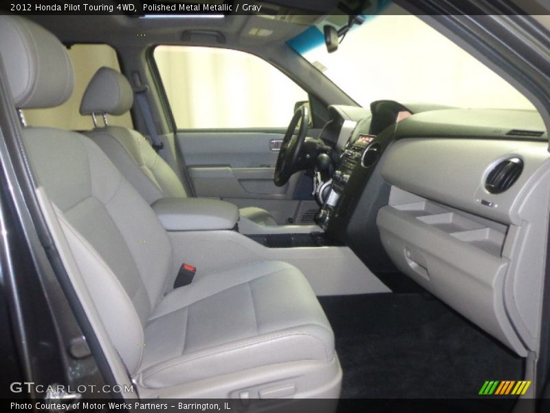 Polished Metal Metallic / Gray 2012 Honda Pilot Touring 4WD