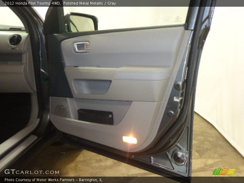 Polished Metal Metallic / Gray 2012 Honda Pilot Touring 4WD