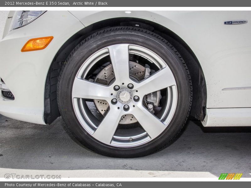 Arctic White / Black 2012 Mercedes-Benz E 350 Sedan