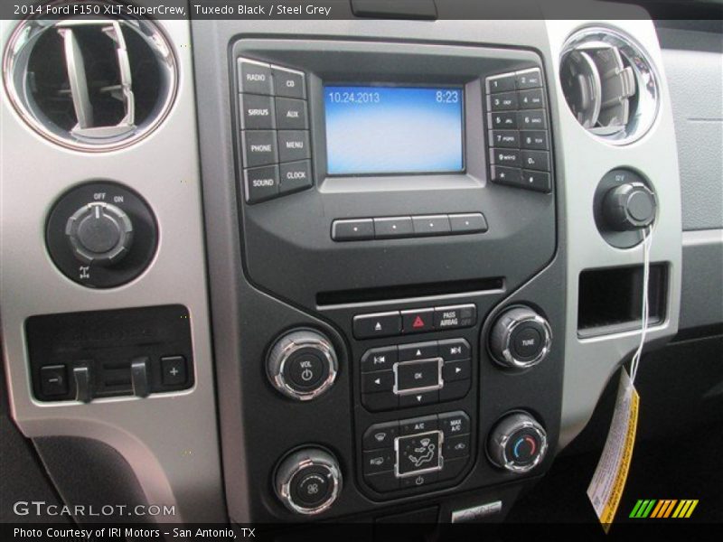 Tuxedo Black / Steel Grey 2014 Ford F150 XLT SuperCrew