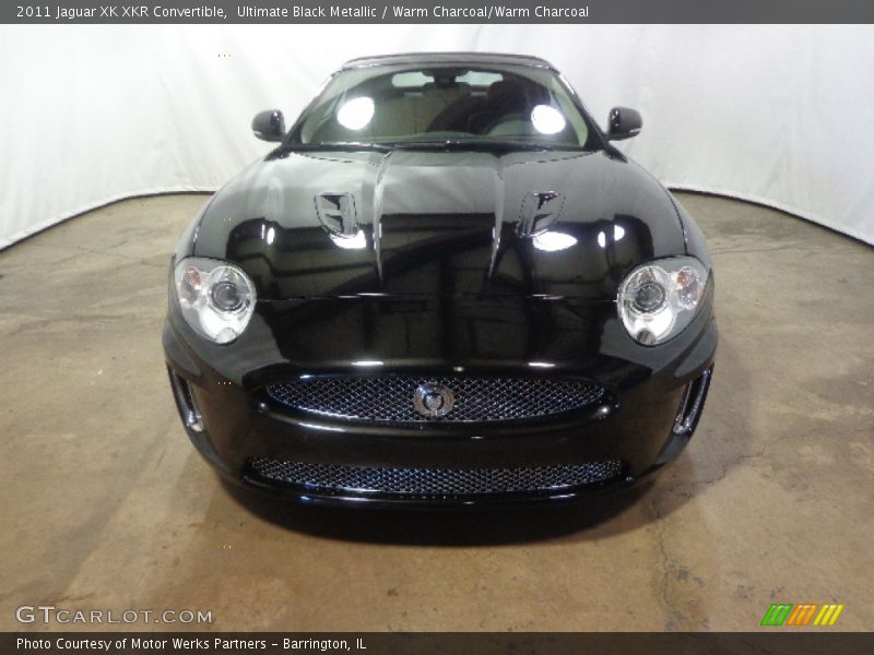 Ultimate Black Metallic / Warm Charcoal/Warm Charcoal 2011 Jaguar XK XKR Convertible