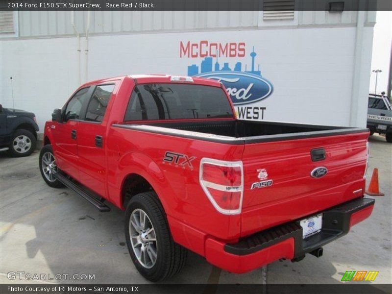 Race Red / Black 2014 Ford F150 STX SuperCrew