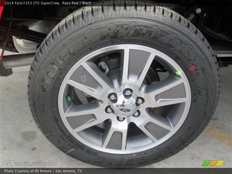 Race Red / Black 2014 Ford F150 STX SuperCrew