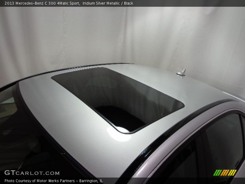 Iridium Silver Metallic / Black 2013 Mercedes-Benz C 300 4Matic Sport