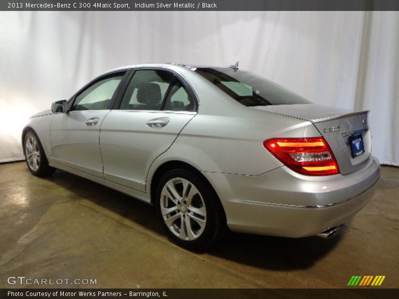 Iridium Silver Metallic / Black 2013 Mercedes-Benz C 300 4Matic Sport