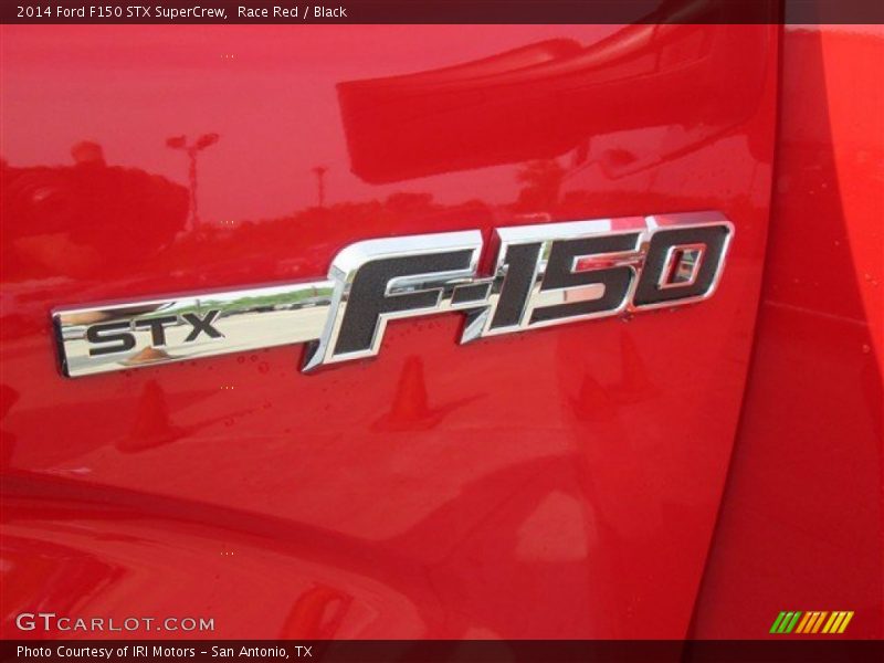 Race Red / Black 2014 Ford F150 STX SuperCrew