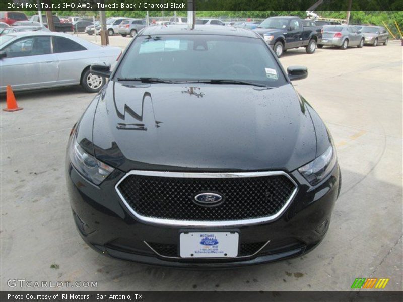Tuxedo Black / Charcoal Black 2014 Ford Taurus SHO AWD