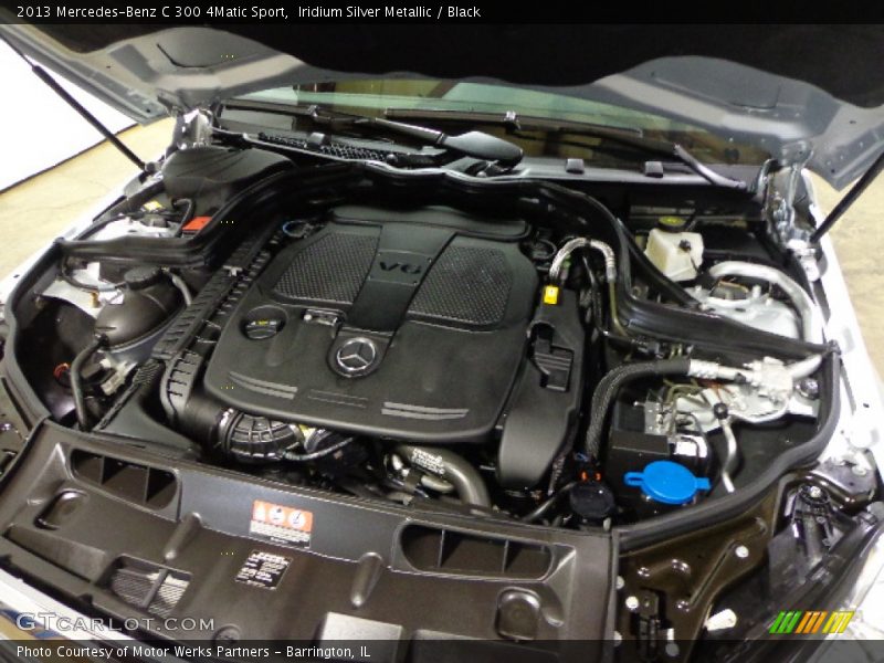 Iridium Silver Metallic / Black 2013 Mercedes-Benz C 300 4Matic Sport