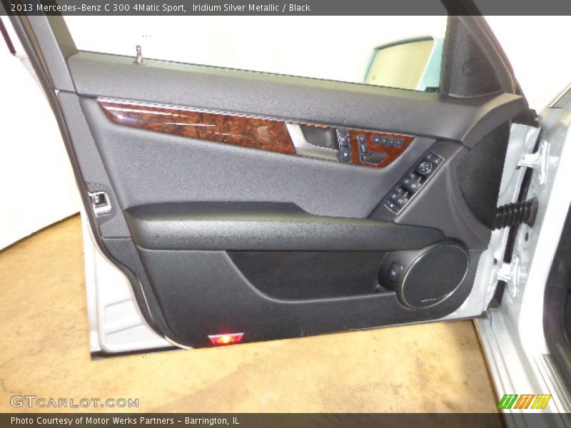 Iridium Silver Metallic / Black 2013 Mercedes-Benz C 300 4Matic Sport