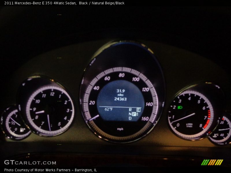 Black / Natural Beige/Black 2011 Mercedes-Benz E 350 4Matic Sedan