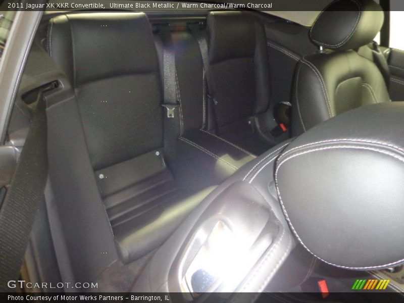 Ultimate Black Metallic / Warm Charcoal/Warm Charcoal 2011 Jaguar XK XKR Convertible