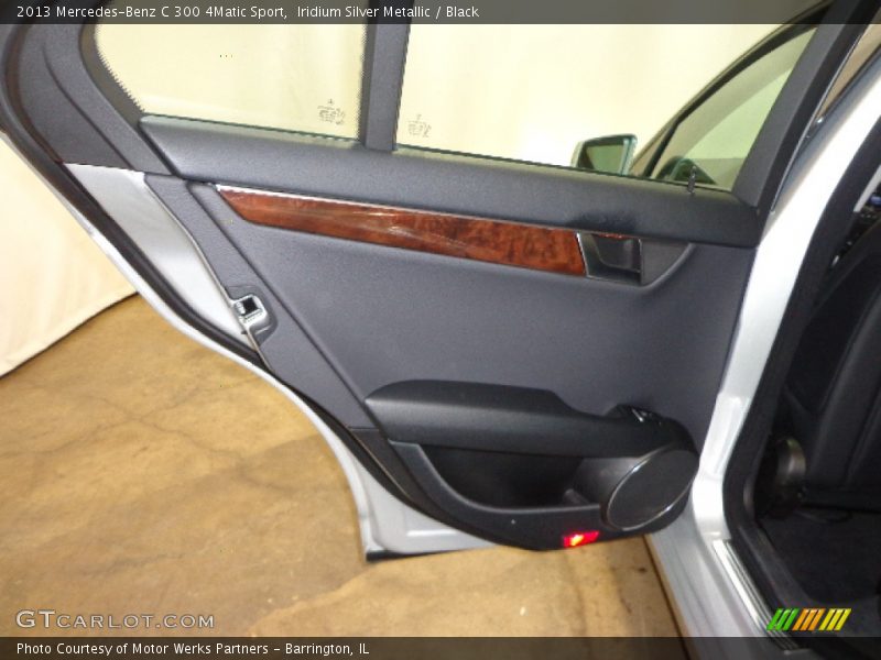 Iridium Silver Metallic / Black 2013 Mercedes-Benz C 300 4Matic Sport