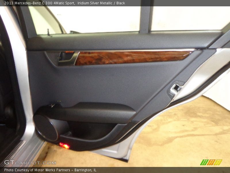 Iridium Silver Metallic / Black 2013 Mercedes-Benz C 300 4Matic Sport