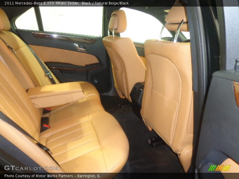 Black / Natural Beige/Black 2011 Mercedes-Benz E 350 4Matic Sedan