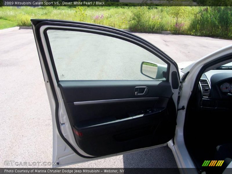 Dover White Pearl / Black 2009 Mitsubishi Galant Sport V6