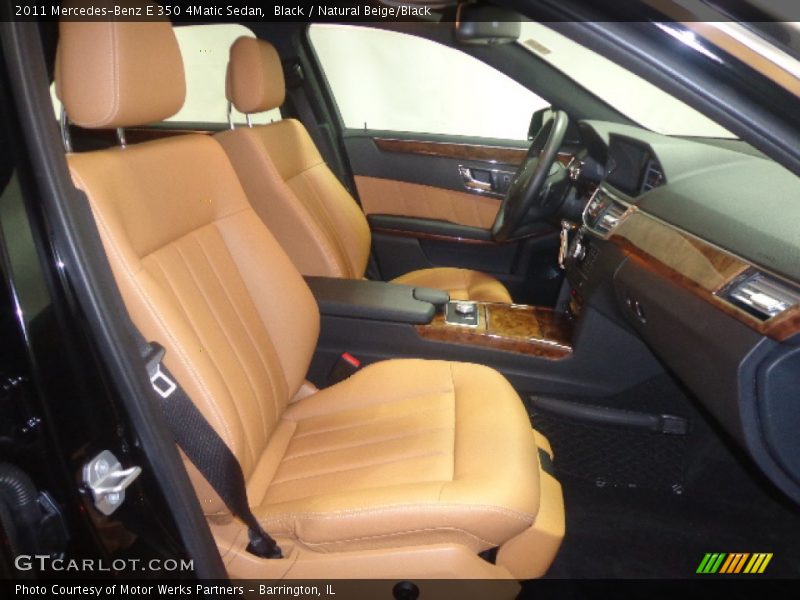 Black / Natural Beige/Black 2011 Mercedes-Benz E 350 4Matic Sedan