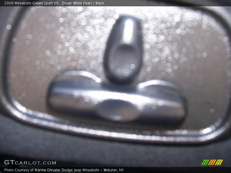 Dover White Pearl / Black 2009 Mitsubishi Galant Sport V6
