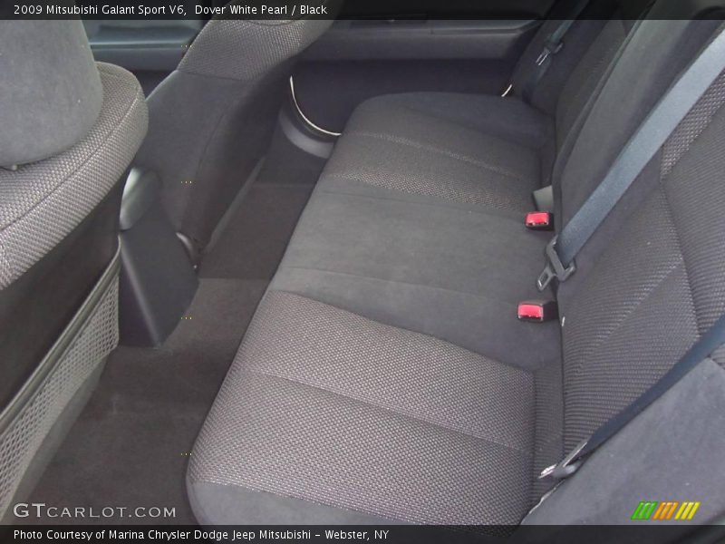 Dover White Pearl / Black 2009 Mitsubishi Galant Sport V6