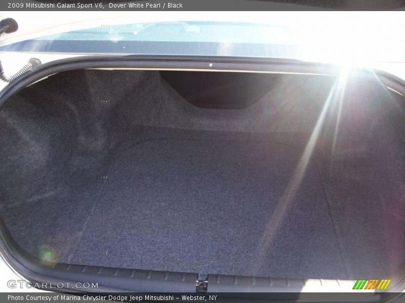 Dover White Pearl / Black 2009 Mitsubishi Galant Sport V6